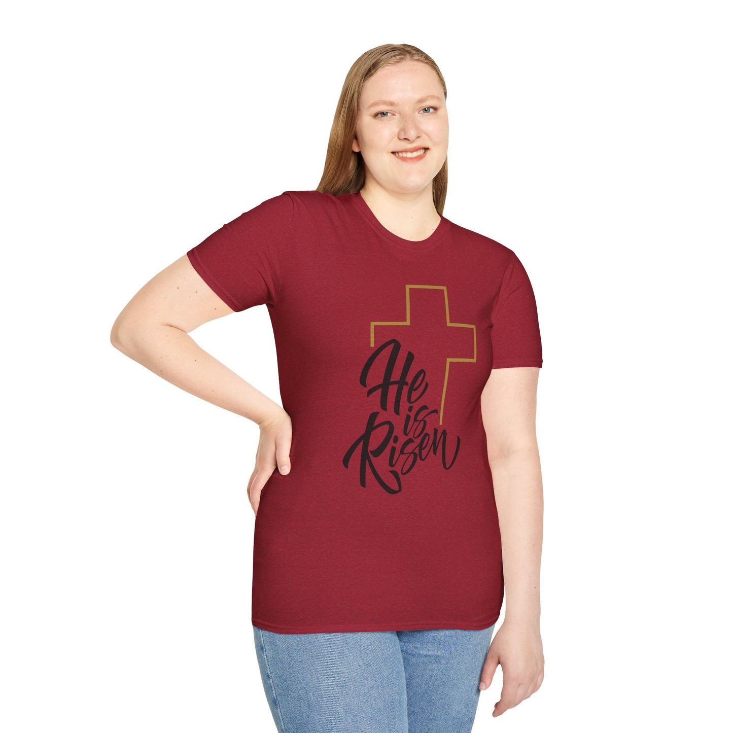 He is Risen Golden Cross
