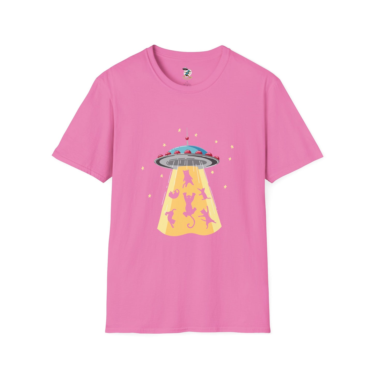 Alien Cat Abduction T-Shirt