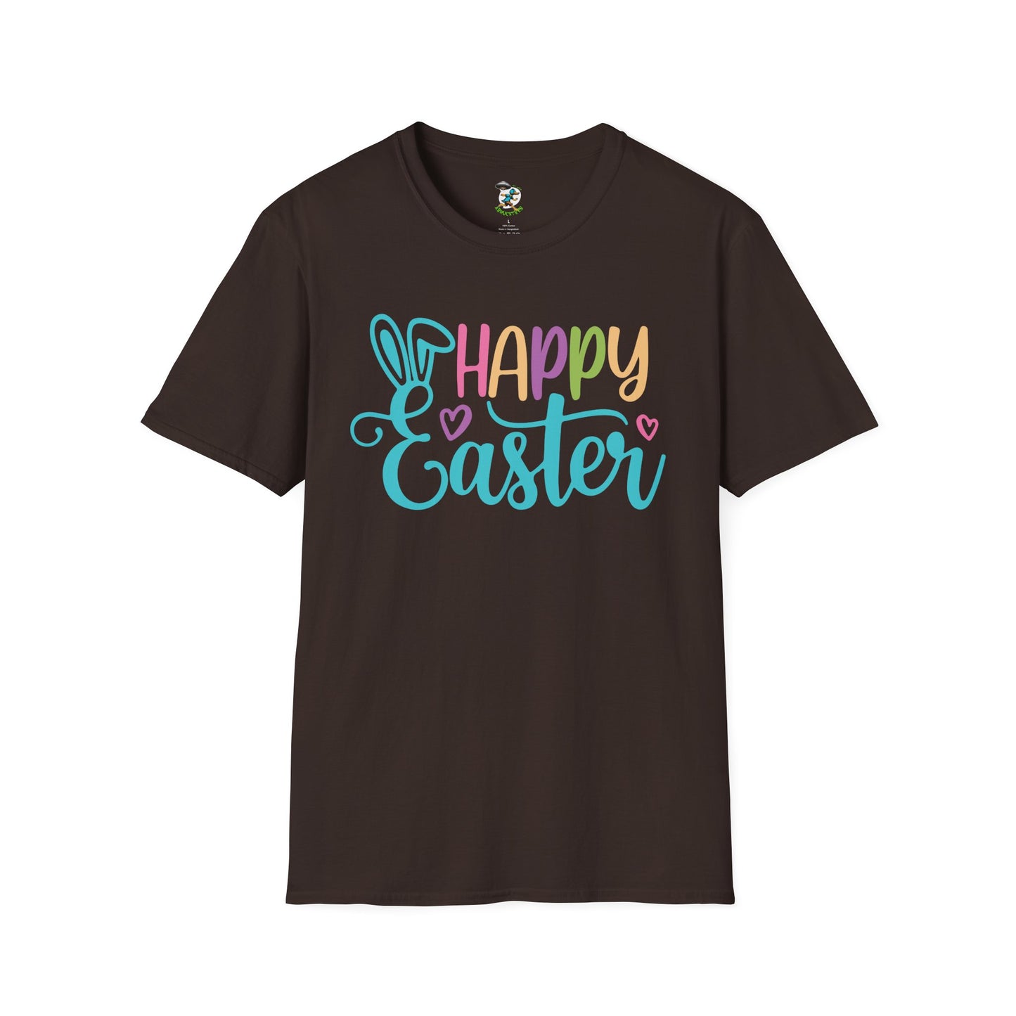 Happy Easter T-Shirt — Pastel Bunny Holiday Tee