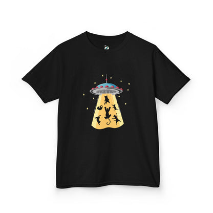 Cats Abducted by UFO Youth T-Shirt