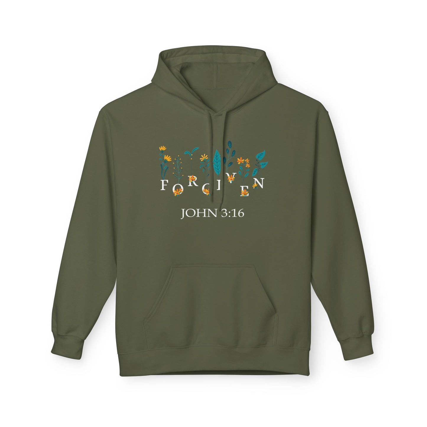 Forgiven Floral Hoodie