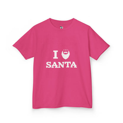 I Love Santa Youth T-Shirt