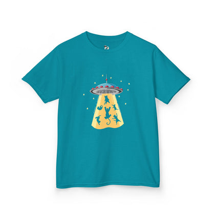 Cats Abducted by UFO Youth T-Shirt