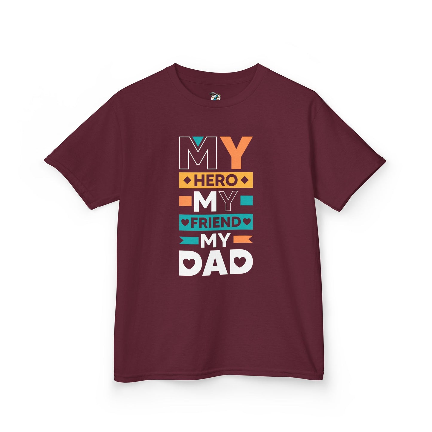 My Hero is My Dad Youth T-Shirt
