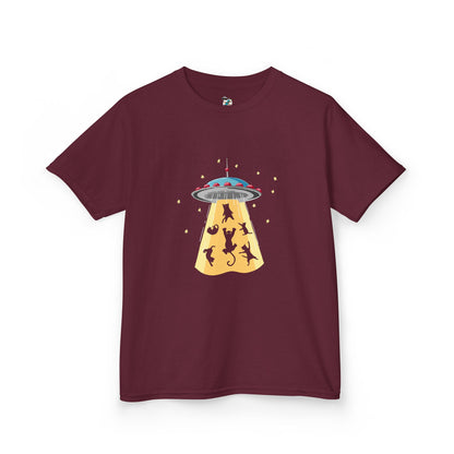 Cats Abducted by UFO Youth T-Shirt