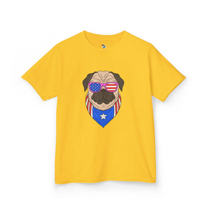 Patriotic Dog Youth T-Shirt