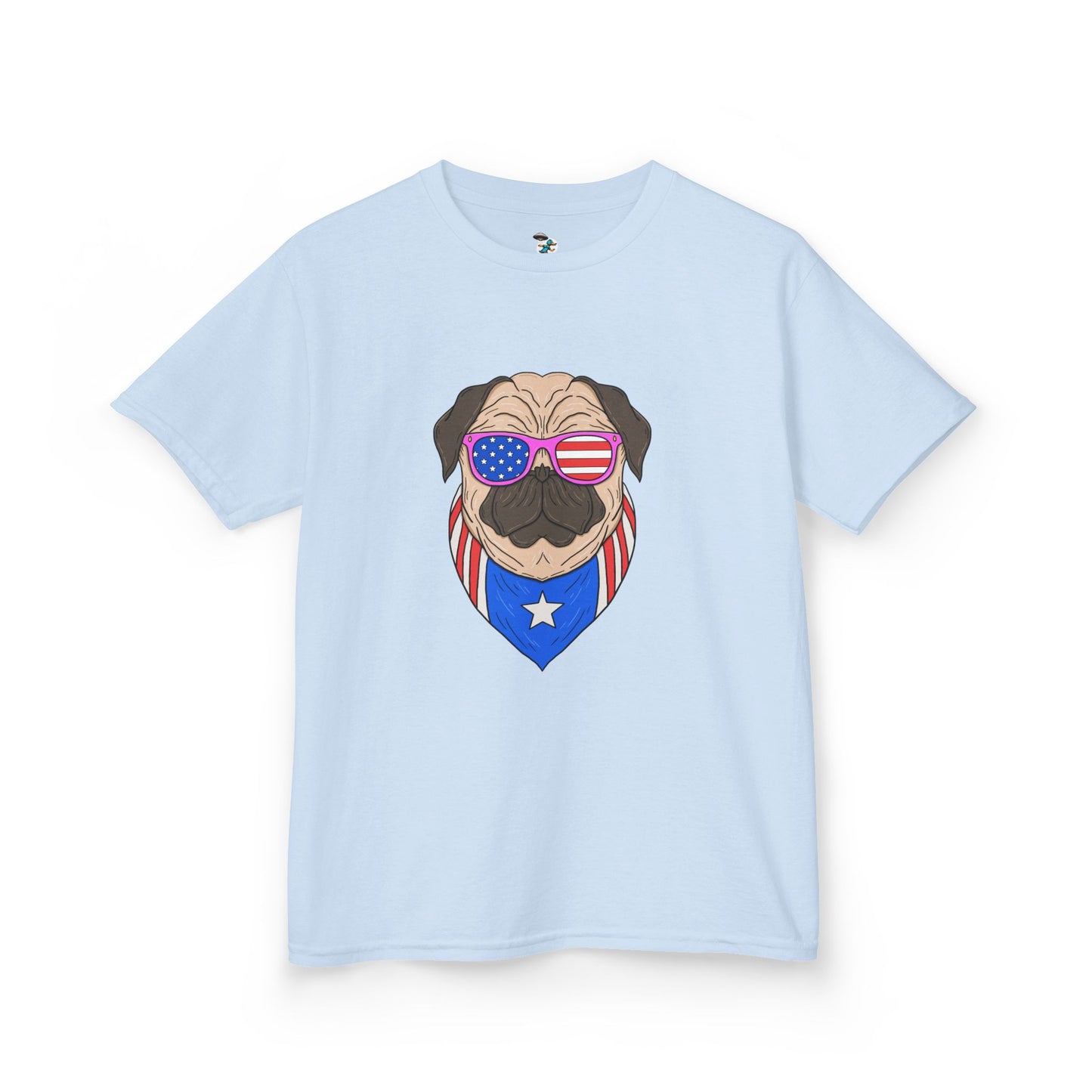 Patriotic Dog Youth T-Shirt