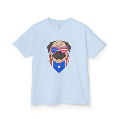 Patriotic Dog Youth T-Shirt