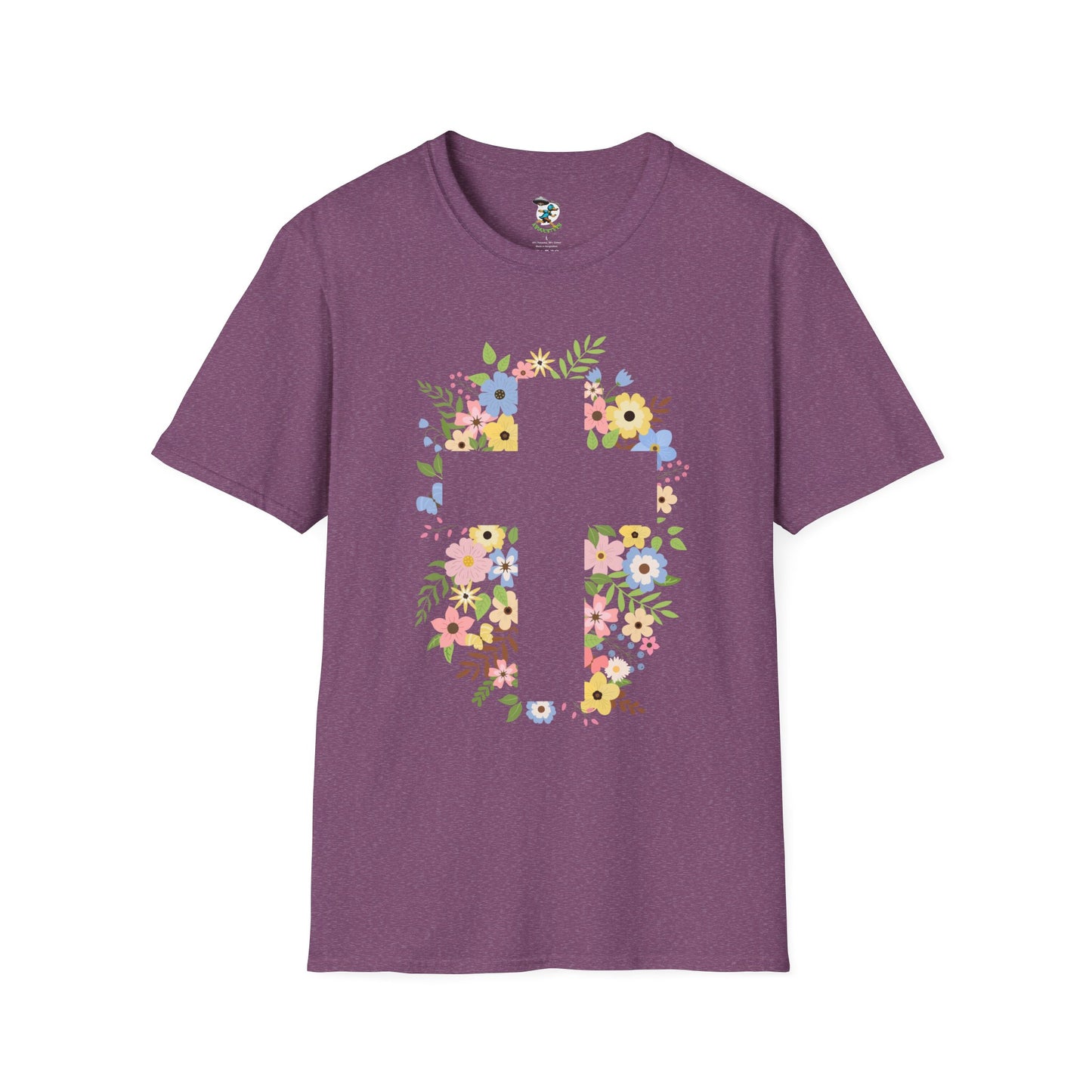 Floral Cross T-Shirt