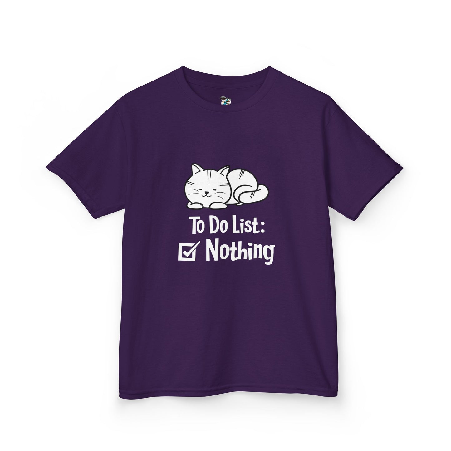 Nothing to Do List Cat Youth Tee