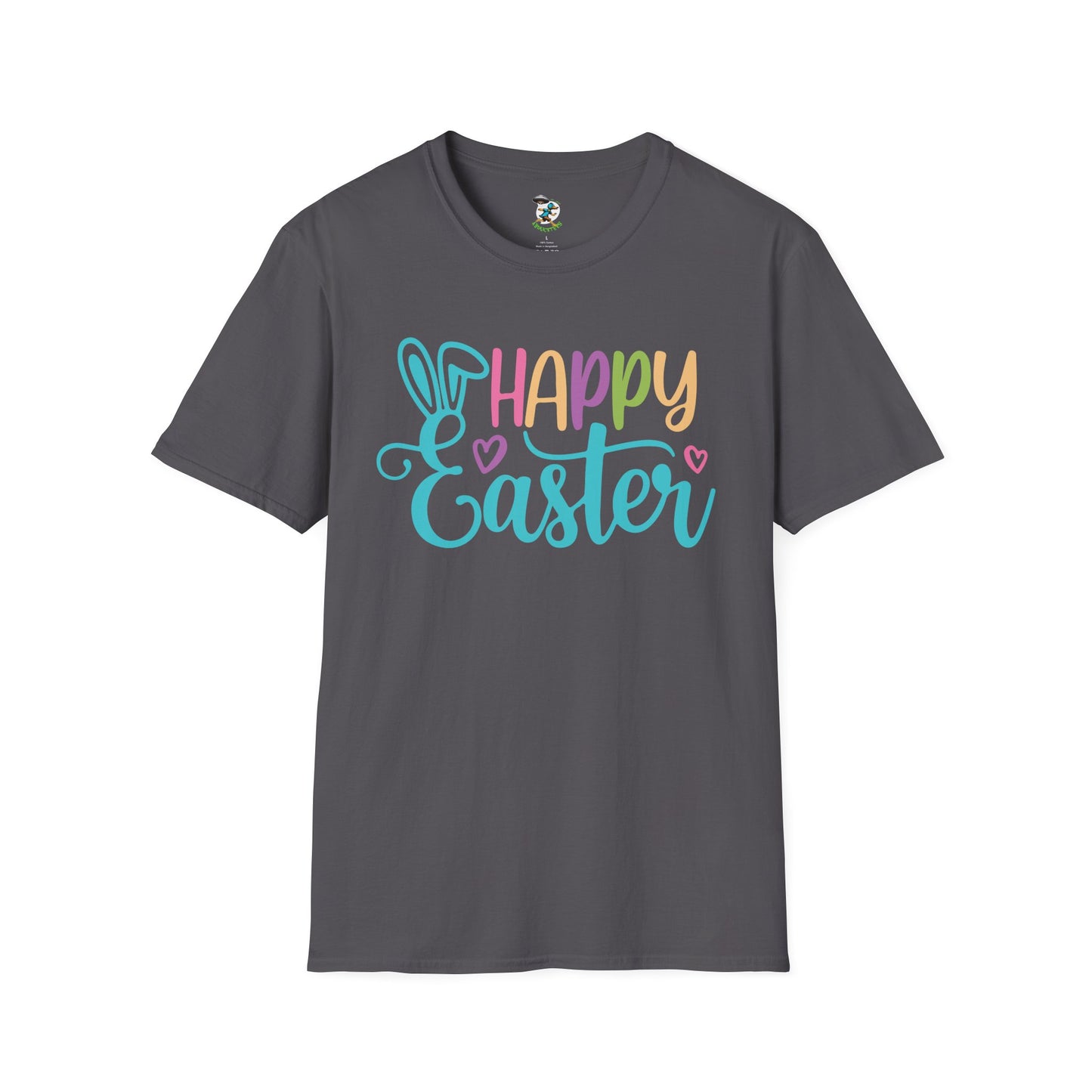 Happy Easter T-Shirt — Pastel Bunny Holiday Tee