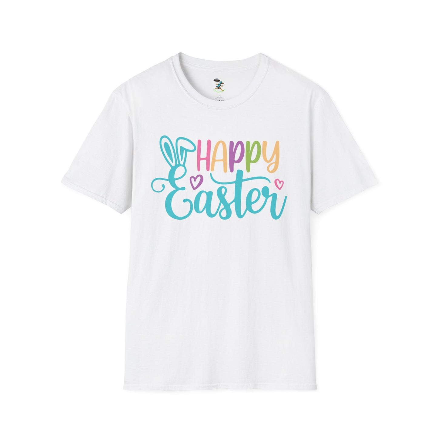 Happy Easter T-Shirt — Pastel Bunny Holiday Tee
