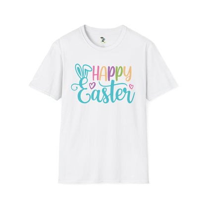 Happy Easter T-Shirt — Pastel Bunny Holiday Tee