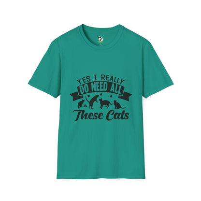 Yes I really do need all of these cats Tee