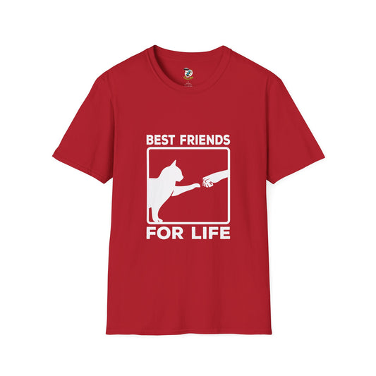 Cat Best Friends Softstyle T-Shirt
