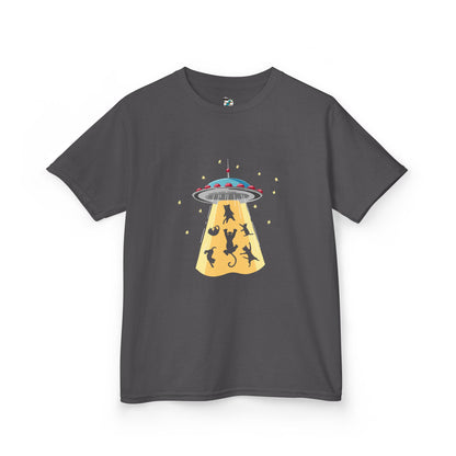 Cats Abducted by UFO Youth T-Shirt