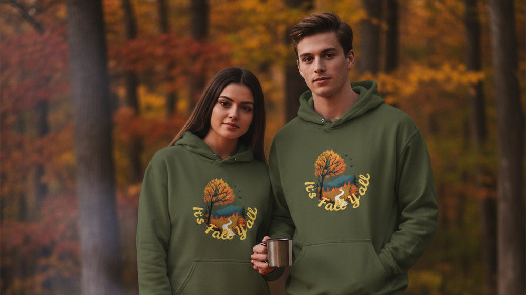 It's Fall Y'all Hooded Sweatshirt