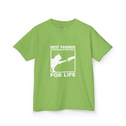 Cat Best Friends for Life Youth T-Shirt