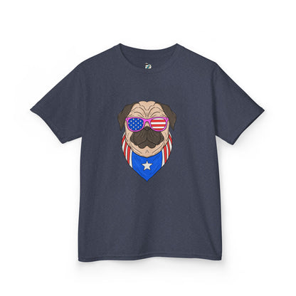 Patriotic Dog Youth T-Shirt