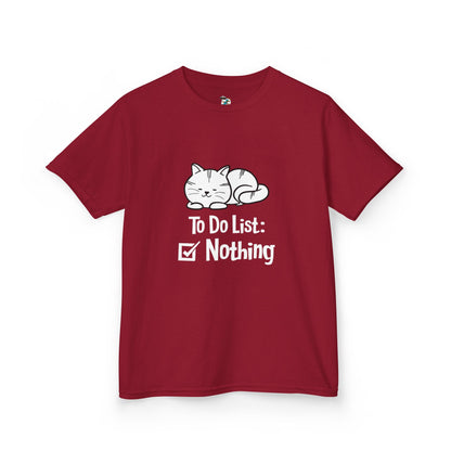 Nothing to Do List Cat Youth Tee
