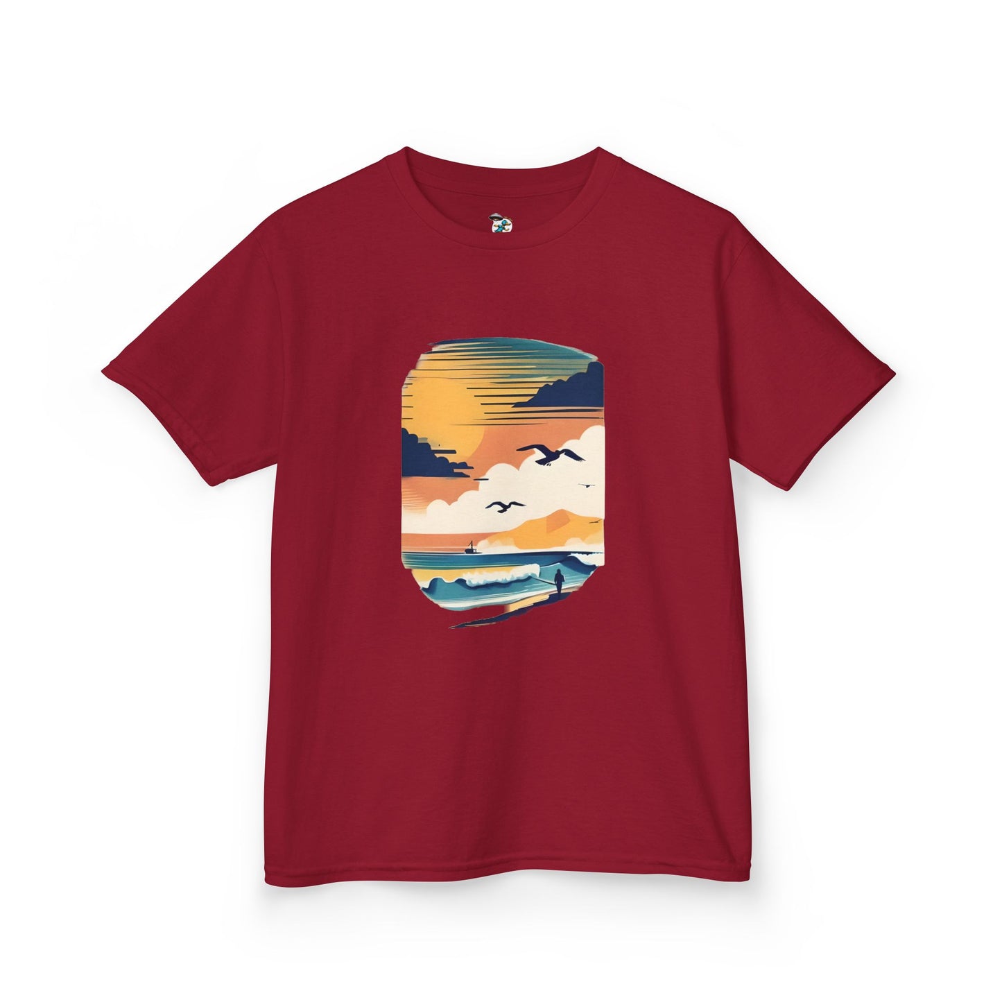 Seagull Sunset Youth T-Shirt