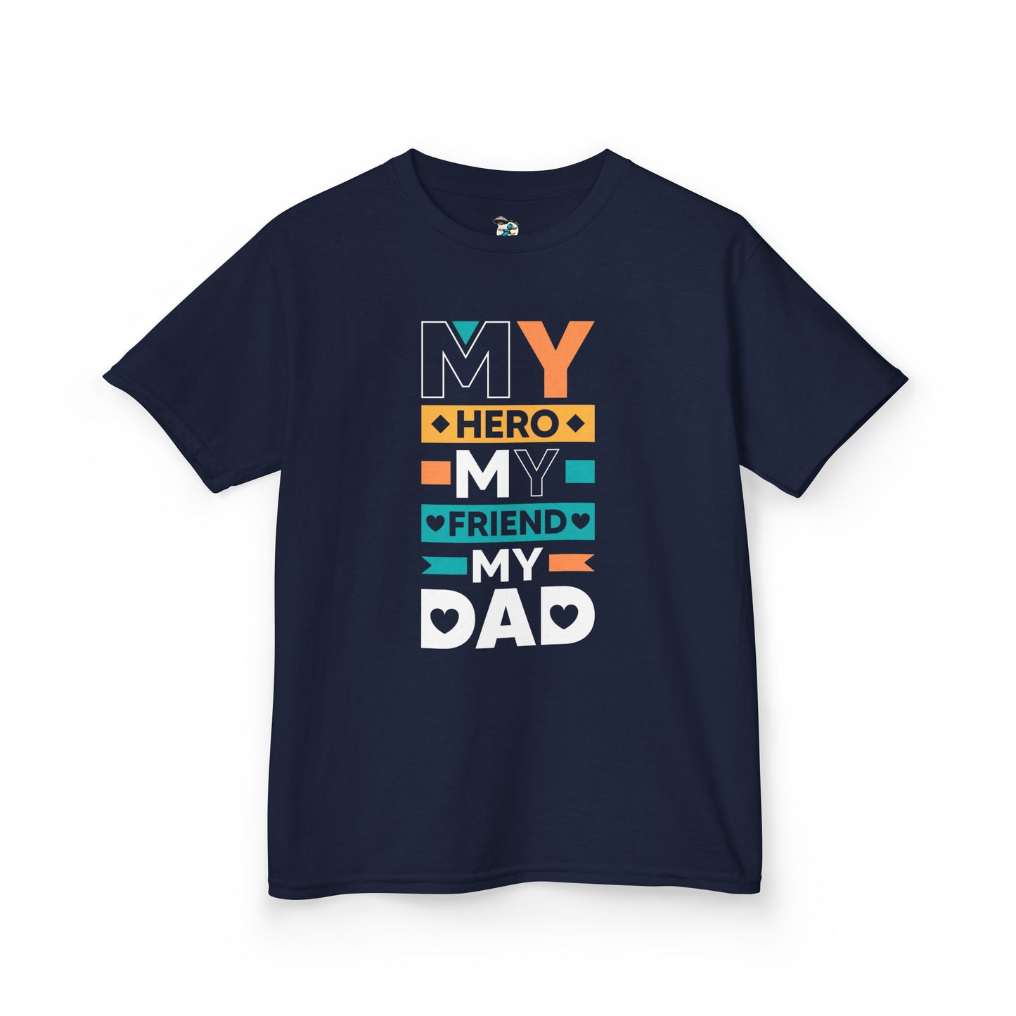 My Hero is My Dad Youth T-Shirt