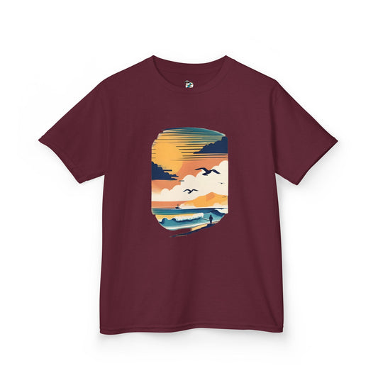 Seagull Sunset Youth T-Shirt