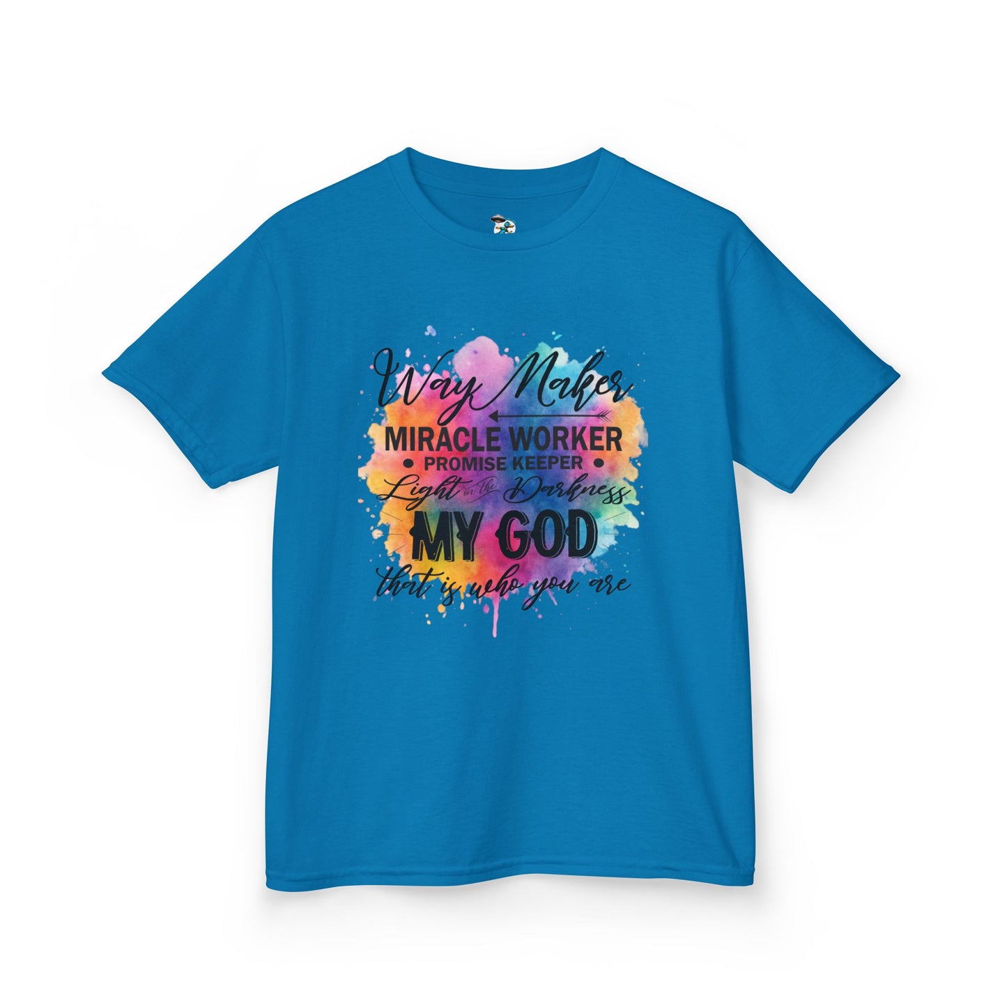 Way Maker, Miracle Worker Color Splash Youth T-Shirt