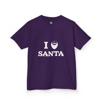 I Love Santa Youth T-Shirt