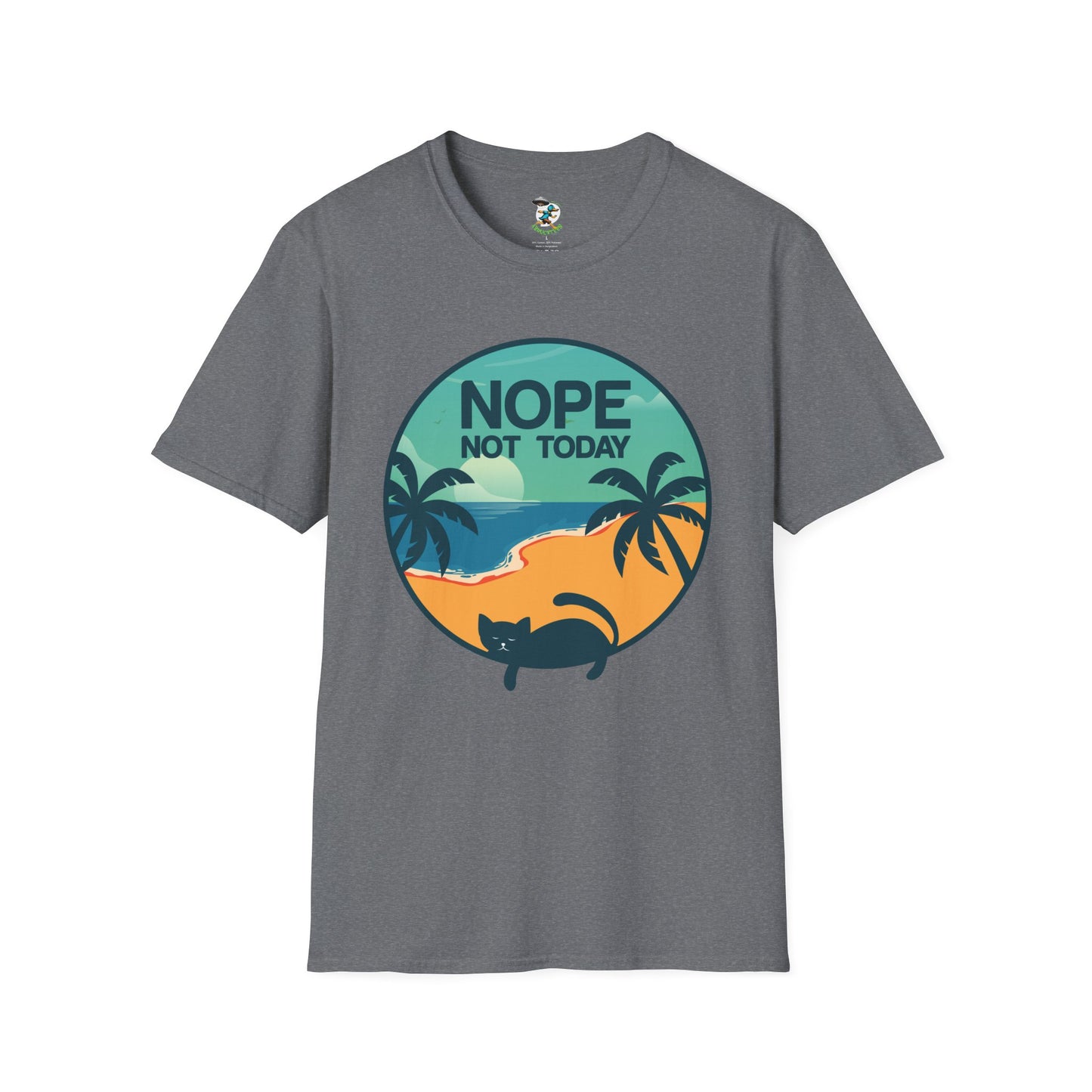 Cat Tee - Nope Not TodayT-Shirt