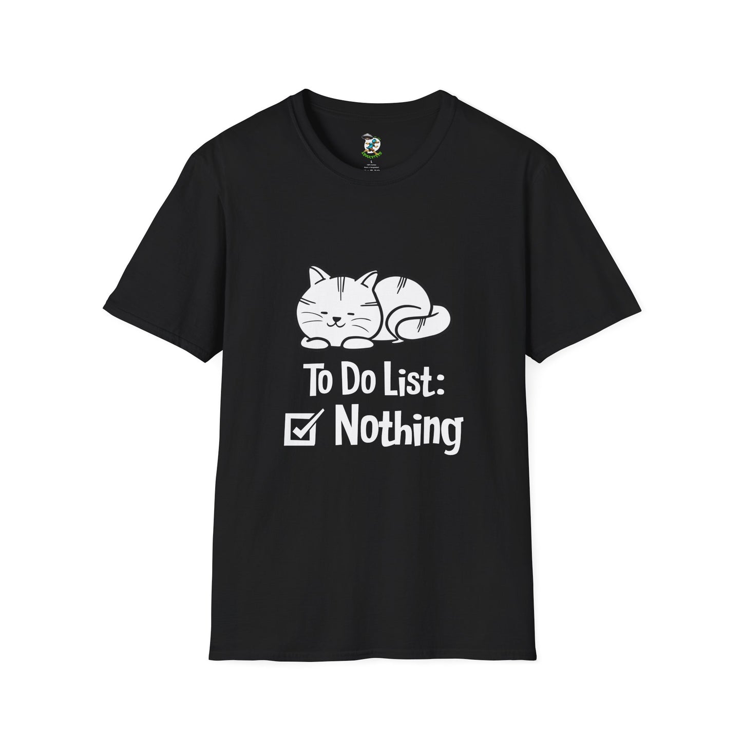 Nothing To Do List Cat T-Shirt